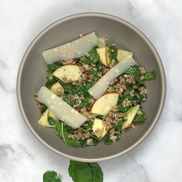 Farro, Baby Kale & Apple Salad