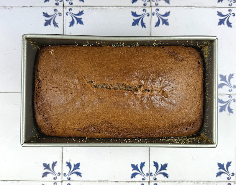Baked Swedish Cardamom cake