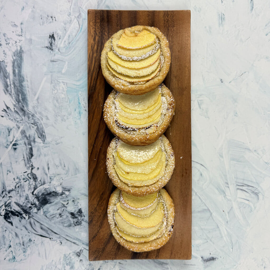 Apple Hand Tarts with Lemon Almond Paste