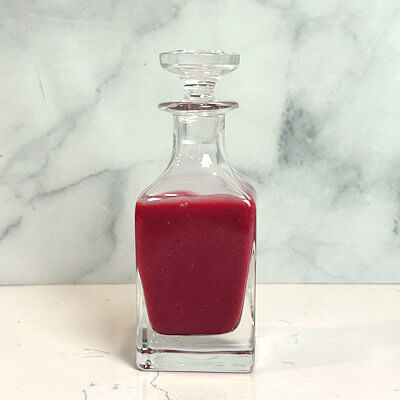 Step 4 - Make a raspberry balsamic vinegar from all the ingredients add salt & pepper to taste.Check out this post to see how to make the dressing.