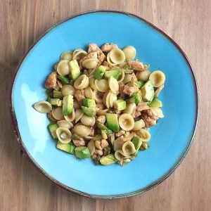 Orecchiette with Chicken & Avocado