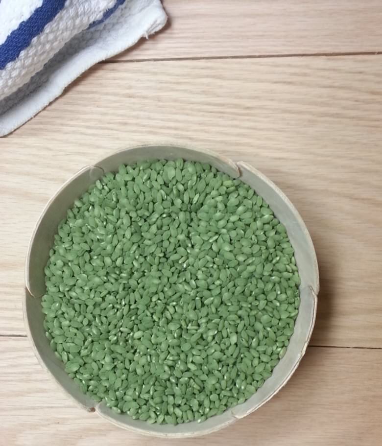 Uncooked bamboo rice