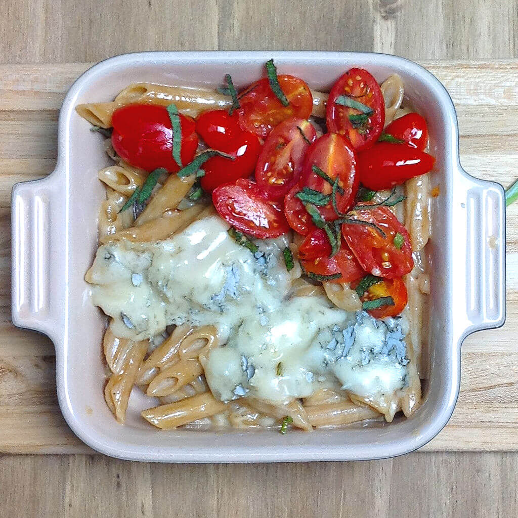 Penne with Gorgonzola & Mozzarella