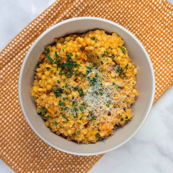 Pumpkin Pepper Pearl Couscous