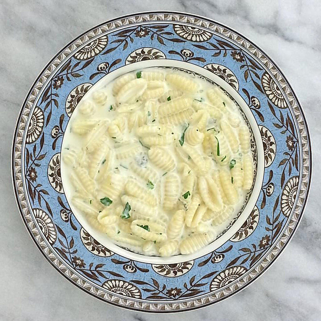 Cavatelli with Gorgonzola Sauce