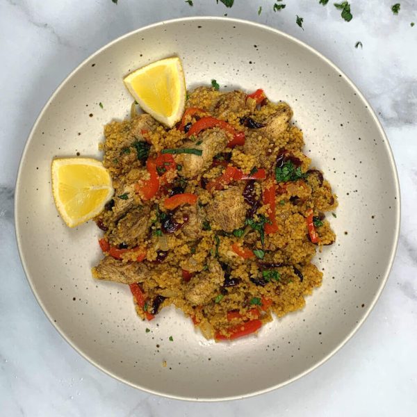 Mediterranean Chicken Couscous
