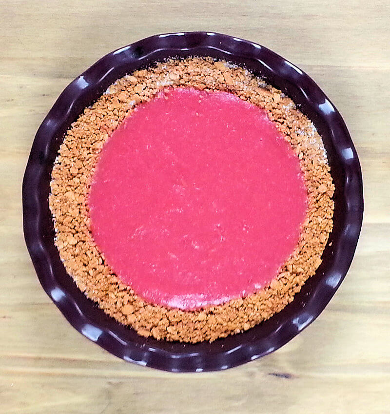 Plain Rhubarb Tart and Crumble