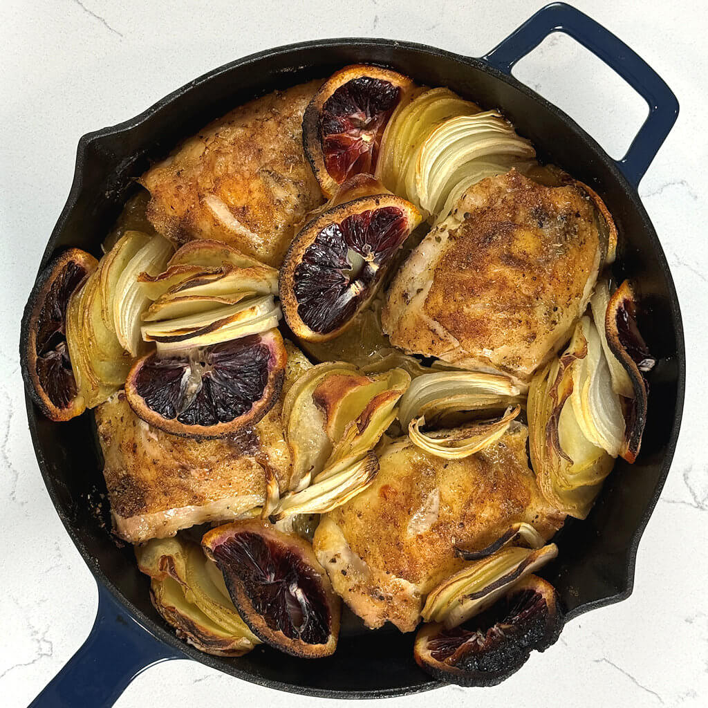 Skillet-Roasted Citrus Chicken