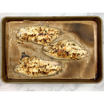 Step 3 - Place the baking sheet under the broiler set to high for about 5 minutes. Place it relatively close to the heating elements, like 4-6 inches. Then lower the temperature of the broiler and bake for another 10-15 minutes. The catfish is done, when it reaches 145°F.