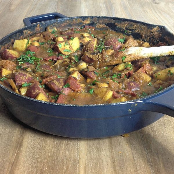 Chickpea Potato Tomato Curry