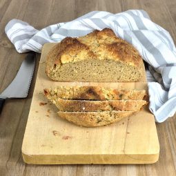 Sage Irish Whiskey Cheddar Soda Bread