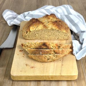 Sage Irish Whiskey Cheddar Soda Bread