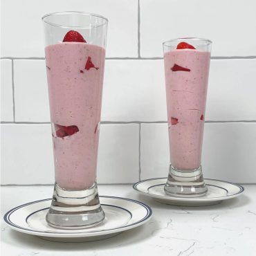 Strawberry Mousse for Two