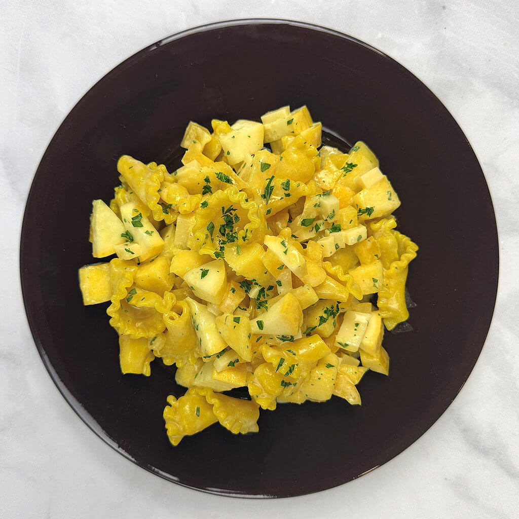 Yellow Spring Pasta Salad