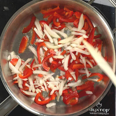 Step 2 - Saute the vegetables
