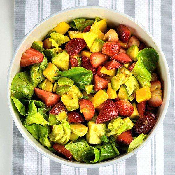 Strawberry, Mango and Avocado Salad