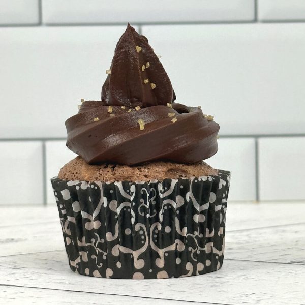 Chocolate Angel Food Cupcakes