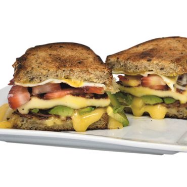 Good Morning Glory Grilled Cheese