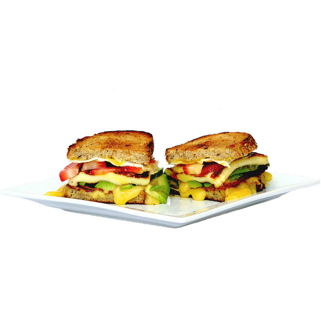 Good Morning Glory Grilled Cheese