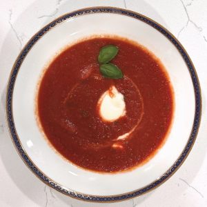 Fresh Summer Tomato Soup