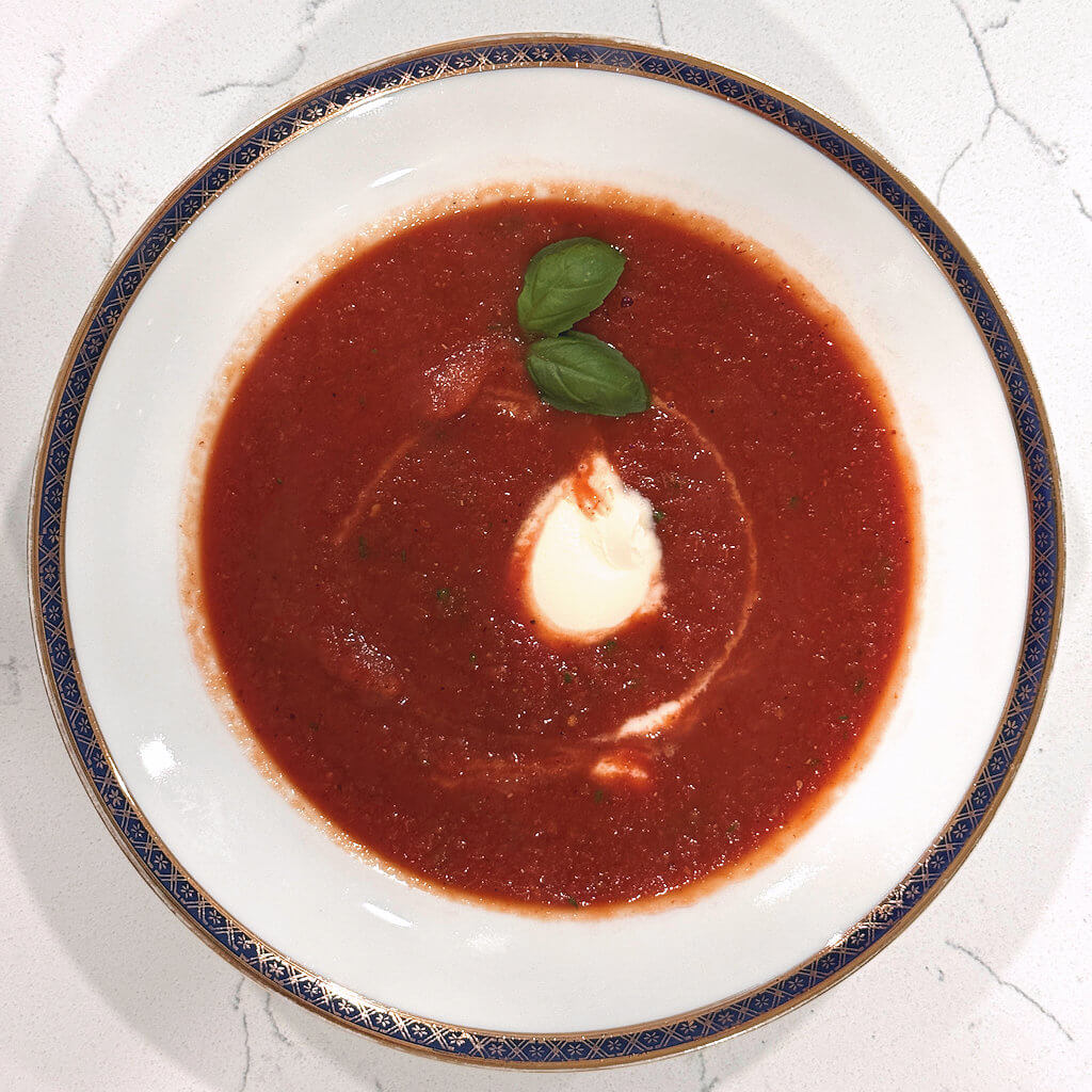 Fresh Summer Tomato Soup