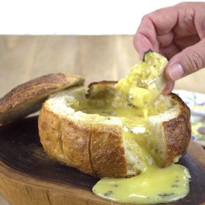 Easy Baked Brie Bread with Sage
