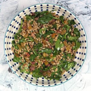 Salad with Fruit, Grains and Greens