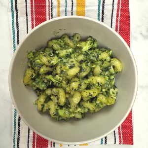 Broccoli and Spinach Mac & Cheese