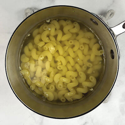 Step 1 - Cook the pasta according to the directions on the packaging.