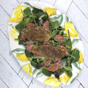 Citrus, Chicken and Greens Salad