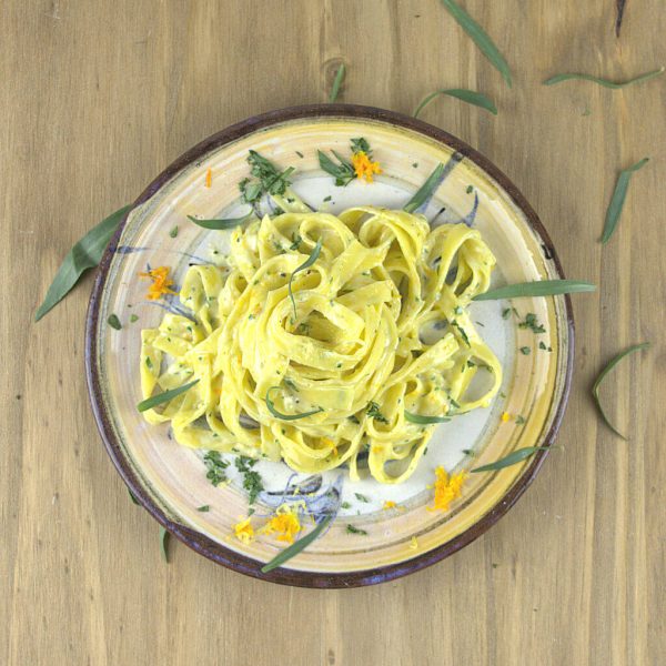 Creamy Pasta with Citrus and Tarragon