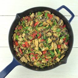 One Pan Chicken and Vegetable Skillet