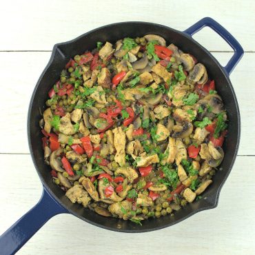 One Pan Chicken and Vegetable Skillet