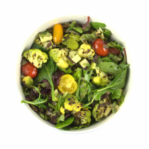 Roasted Green Cauliflower Salad