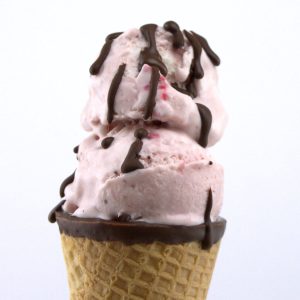 No-Churn Strawberry Ice Cream