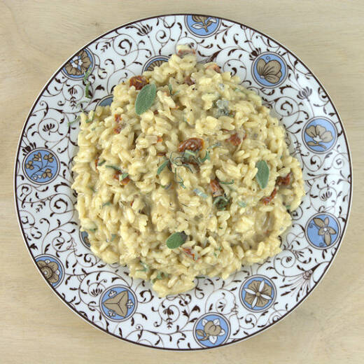 Gorgonzola Risotto with Sundried Tomatoes