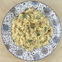 Gorgonzola Risotto with Sundried Tomatoes