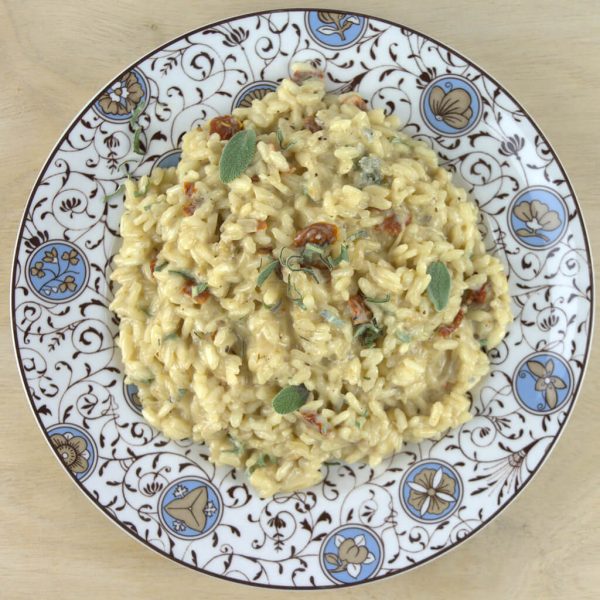 Gorgonzola Risotto with Sundried Tomatoes