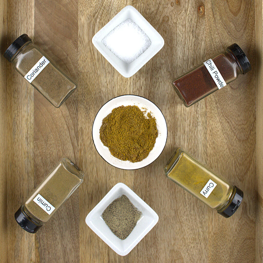 Hot or Mild Fish Spice Rub