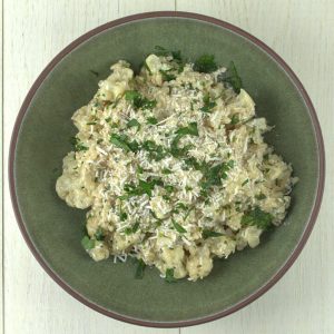 Cauliflower Risotto with Mizithra Cheese
