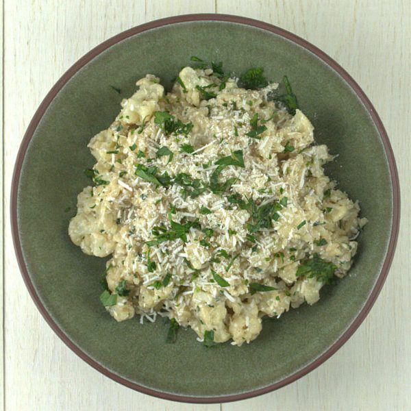 Cauliflower Risotto with Mizithra Cheese