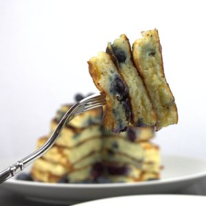All American Blueberry Buttermilk Pancakes