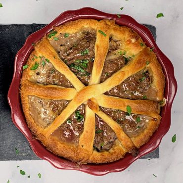 Ground Beef Pie For Two