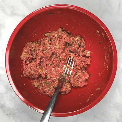 Step 1 - Make ground beef mixture