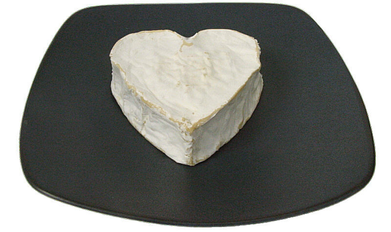 Romantic cheese - Neufchatel in heart shape