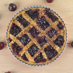 Homemade Cherry Pie for Two