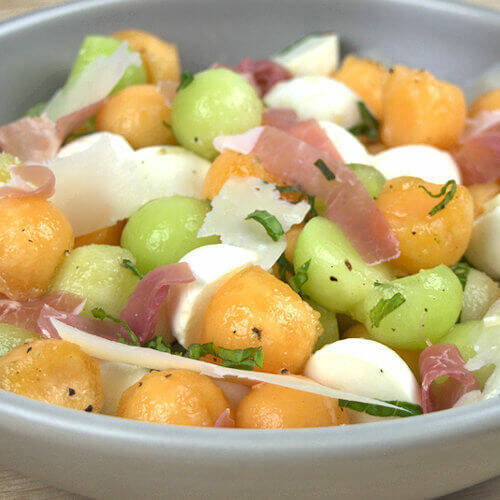 Picture of Melon Cantaloupe Prosciutto Salad