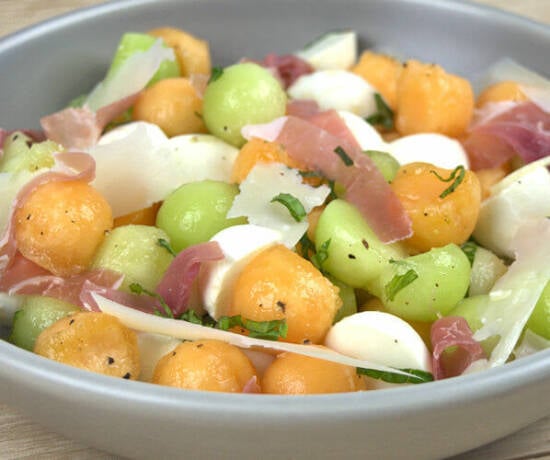 Picture of Melon Cantaloupe Prosciutto Salad