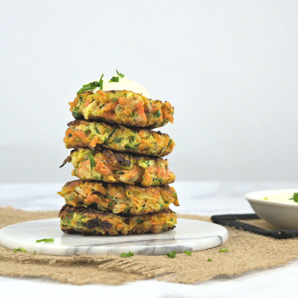 Zucchini Carrot Fritteres