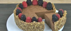 Picture of Cream & Egg-Free Chocolate Mousse Pie